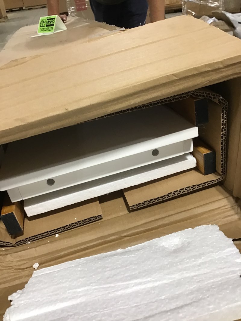 Condition photo showing As Is for Incomplete Bellwood 24\" W x 66\" H x 10.3\" D Over-The-Toilet Storage