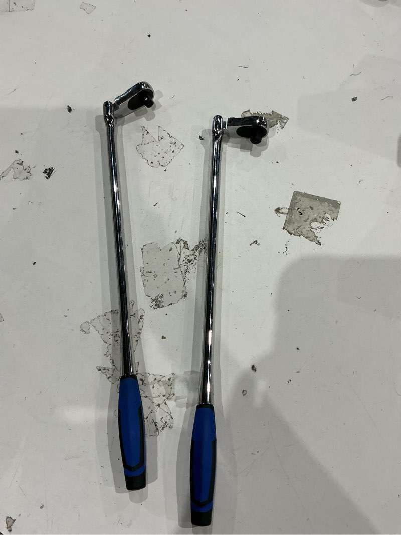 Condition photo showing Good Condition for 2pack)))kobalt 72 -tooth 3/8-in drive comfort grip handle flexible head ratchet