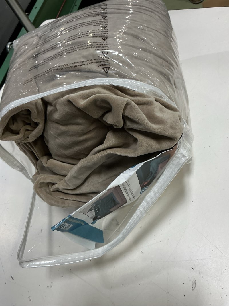 Condition photo showing As Is for H.VERSAILTEX Real Velvet Plush 3 Piece Stretch Sofa Covers Couch Covers for 2 Cushion Couch Loveseat Covers Width Up to 72 Inch Feature Thick Soft Stay in Place (Medium Sofa, Taupe) 2 Cushion Loveseat Taupe