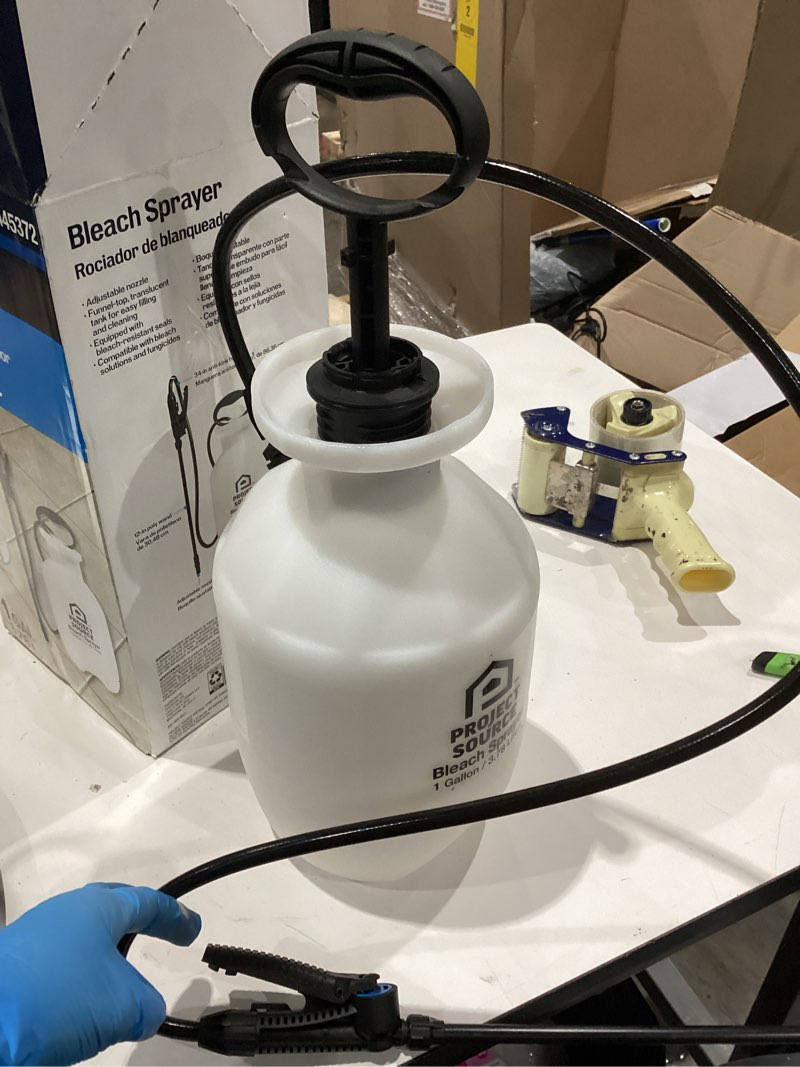 Condition photo showing As Is for project source 1 gallon(s) handheld disinfectant sprayer