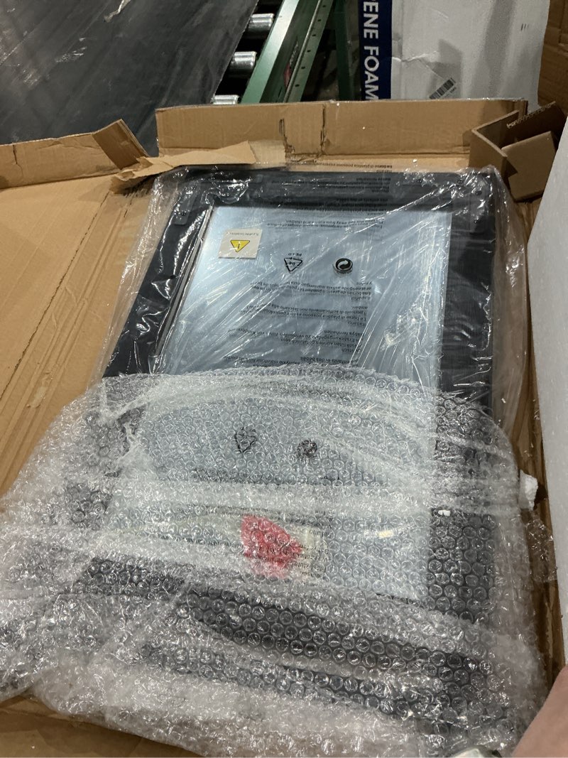 Condition photo showing Good Condition for farmhouse bathroom mirror, 18x26 inch black wood framed rustic vanity mirrors for wall, rectangular wall decor mirrors for bedroom living room entryway black 18"l x 26"w