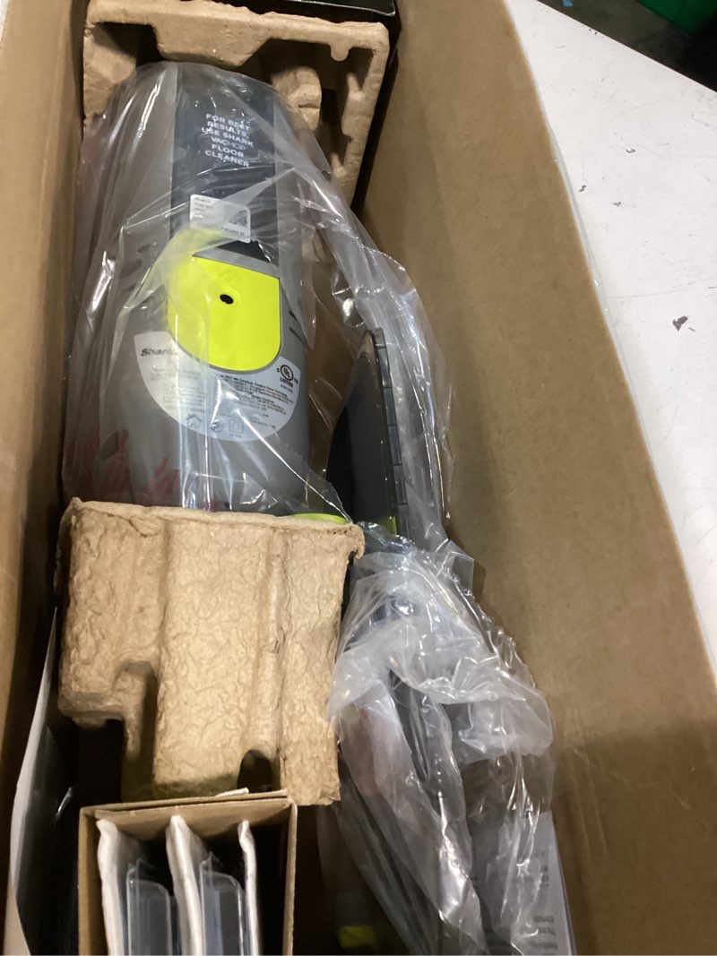Condition photo showing Good Condition for shark vacmop cordless hard floor cleaner, vacuum and spray mop, powerful suction, lightweight, led headlights, includes 4 disposable pads, 12oz multi-surface cleaning solution, gray, vm252 gray - 4 pads