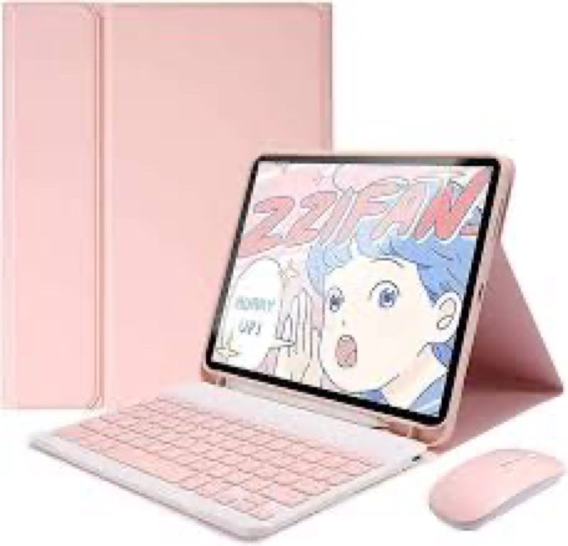 Smart Case Tablet  Keyboard PINK Please read