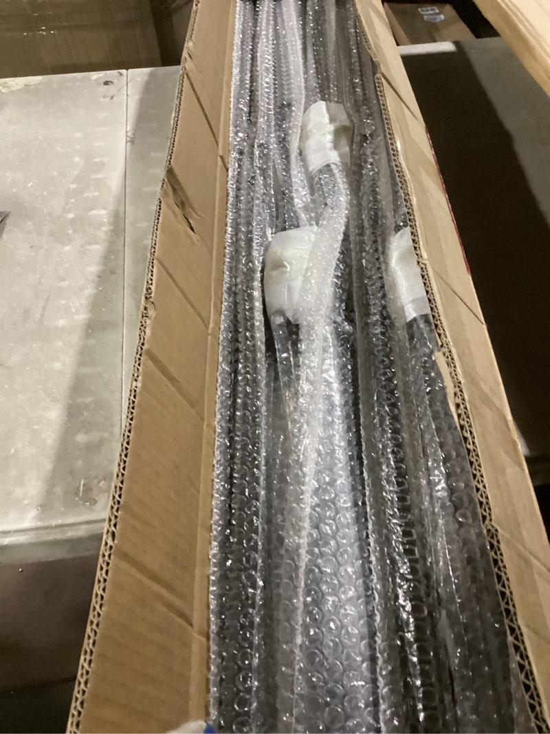 Condition photo showing Good Condition for 9 pack iron balusters,hollow double basket iron spindles hollow single basket staircase balusters single twist 1/2" square stair balusters with 18 swivel shoes double & single basket 9