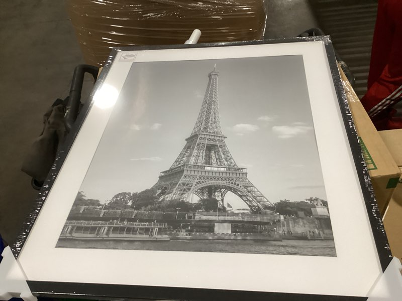 Condition photo showing New/Like New for upsimples 20x24 Picture Frame, Display Pictures 16x20 with Mat or 20 x 24 Without, Wall Hanging Poster Frames, Black, 1 Pack Black 20x24