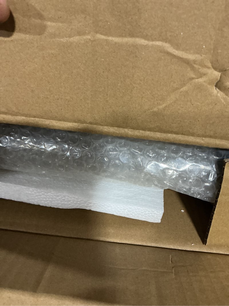 Condition photo showing Good Condition for Side Table with Pedestal - Adjustable Height C Shaped End Tables for Small Spaces, Couch, Bedside, Living Room, 14x14x26 Inch TV Tray Round Stand for Drink, Snack, Coffee - Brown