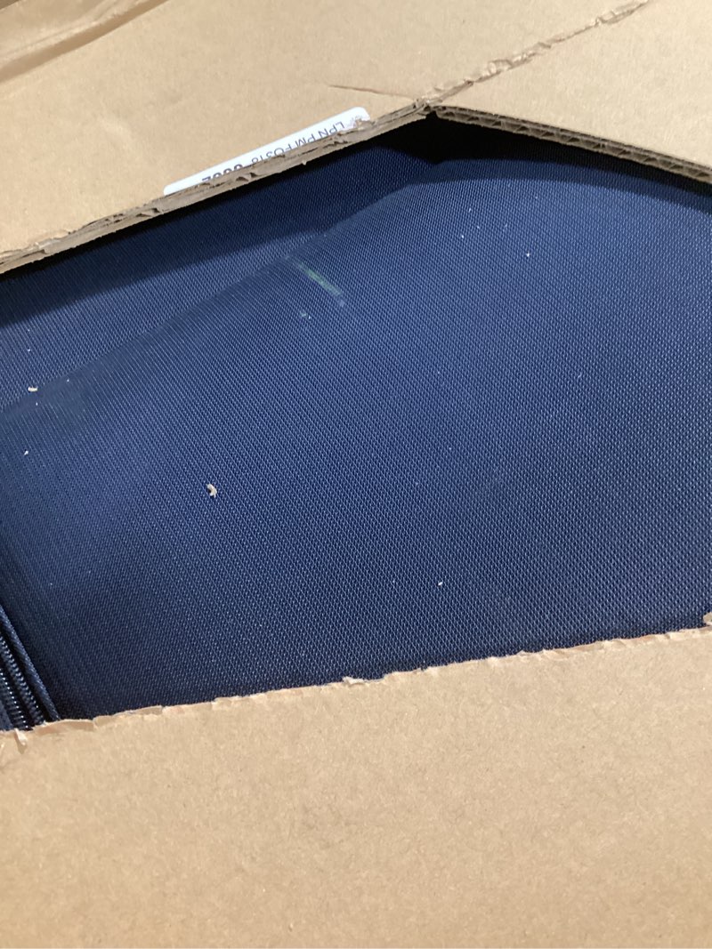 Condition photo showing Good Condition for DELSEY PARIS Helium DLX Softside Expandable Luggage with Spinner Wheels, Navy Blue, Checked-Large 29 Inch Checked-Large 29 Inch Navy Blue