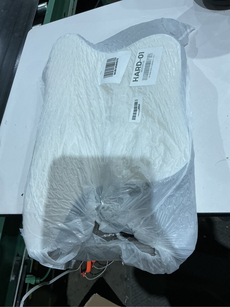 Condition photo showing As Is for cervical neck pillow, memory foam pillows for neck and shoulder. ergonomic pillow with breathable ice silk cover