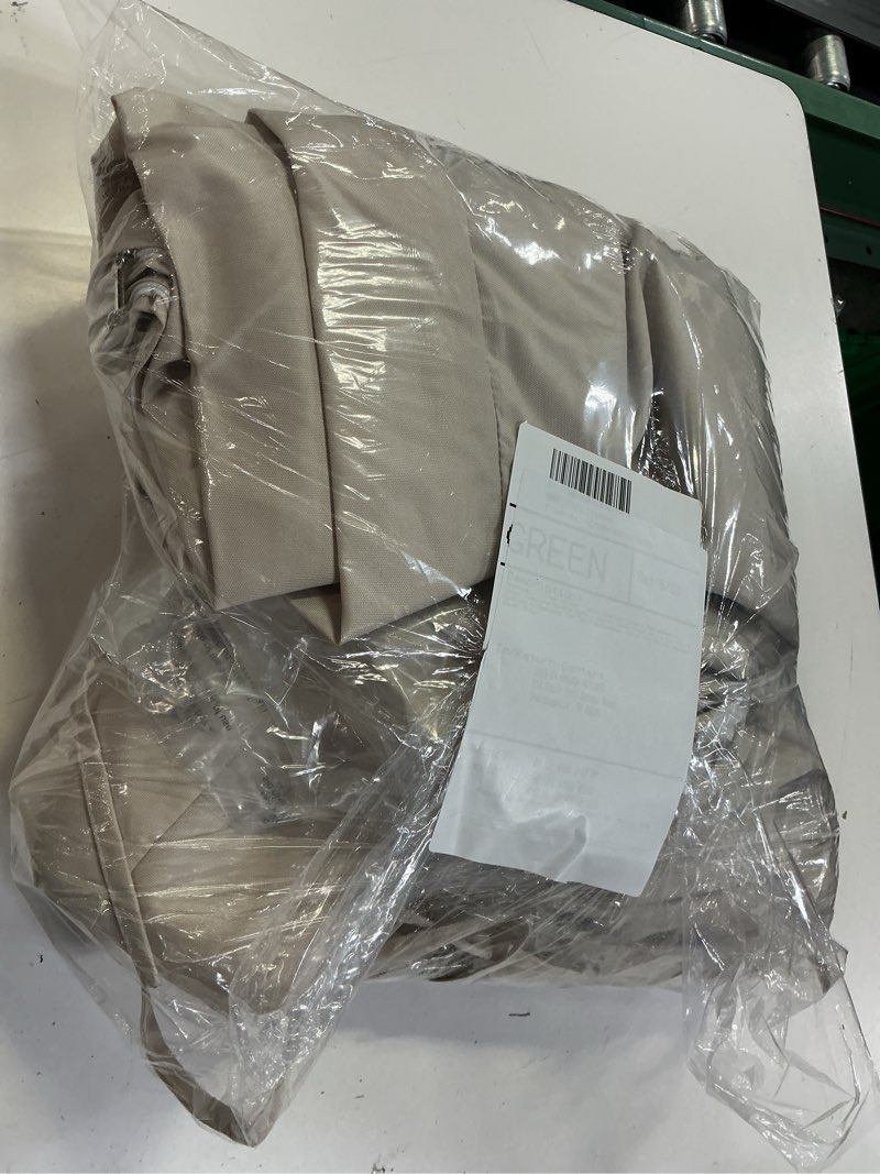 Condition photo showing Good Condition for outdoor patio cushion covers replacement, couch cushions covers with zippers, waterproof patio furniture cushion slipcovers for couches,outdoor patio furniture (beige, 4 piece sets) beige 4 piece sets