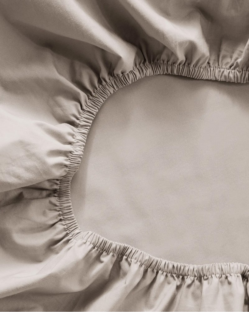classic organic percale fitted sheet 1 pcs king size