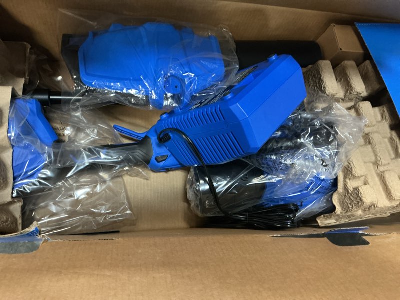 Condition photo showing Good Condition for kobalt gen4 40-volt cordless battery string trimmer and leaf blower combo kit 4 ah (battery & charger included)