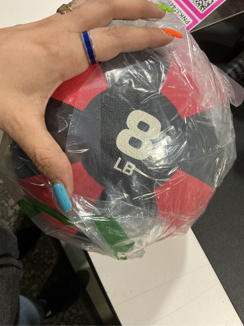Condition photo showing Good Condition for amazon basics weighted medicine ball 8 pounds