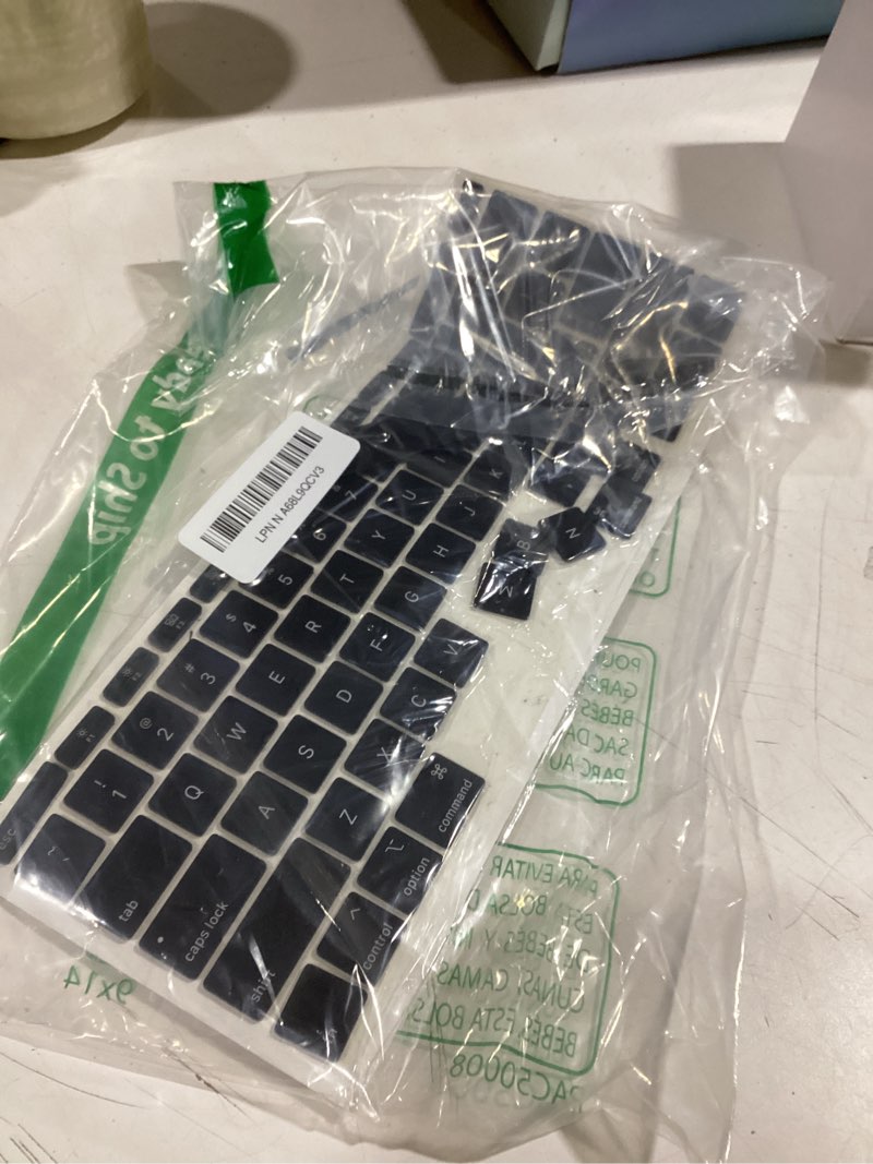 Condition photo showing As Is for Replacement US Keyboard Keycaps Keys for MacBook Pro Retina 13" / 15" A1706 A1707 A1708 MLH12LL/A* MPXV2LL/A* MLH42LL/A* PXQ2LL/A* 2016 2017 Year, MacBook Retina 12" A1534 2017 Year