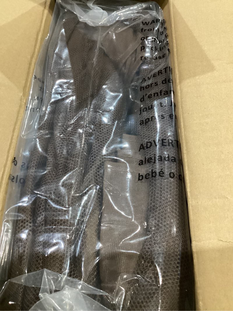 Condition photo showing New/Like New for COWVIE Gazebo Replacement Netting Screen, 12' x 14' Universal Gazebo 4-Panel Mosquito Sidewalls with Double Zippers for Outdoor Patio (Only Netting) Dark Brown 12' x 14'