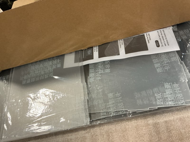 Condition photo showing Good Condition for meccanixity acrylic display case plastic box cube storage box clear small assemble dustproof showcase 16.1x16.1x6.1 inch for collectibles items