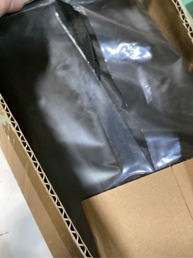 Condition photo showing Good Condition for Back Seat Extender for Dogs 57 * 28.7 in, Waterproof Leather Fabric Dog Car Seat Cover for Back Seat, Foldable in the Car, Hard PVC Panels Bottom Support to 330 lbs, Full Coverage for Full Size Truck For Full Size Truck / Full Size SUV dog hammock style