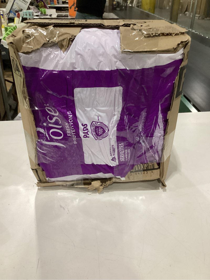 Condition photo showing Good Condition for Poise Incontinence Pads for Women - Ultimate Absorbency - 6 Drop - Long - 90ct