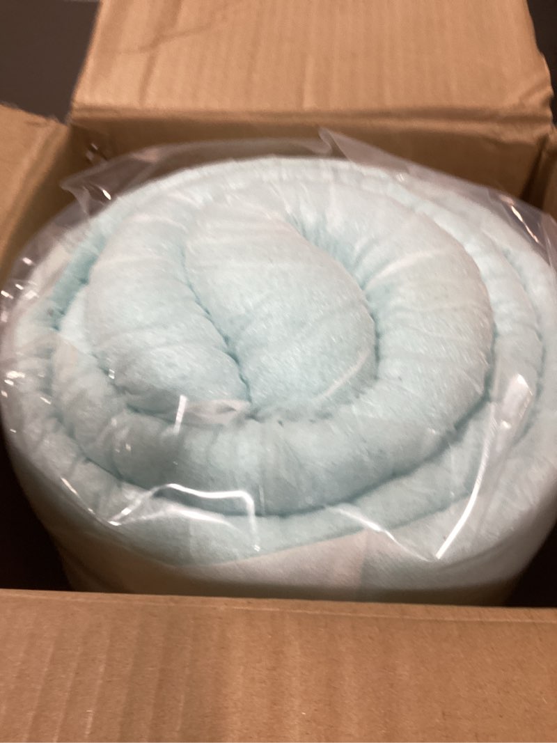 Condition photo showing New/Like New for LINENSPA Memory Foam Mattress Topper - 2 Inch Gel Infused Memory Foam - Plush Feel - Cooling and Pressure Relieving - CertiPUR Certified - Dorm Room Essentials - Queen Size Queen 2 Inch Classic Gel