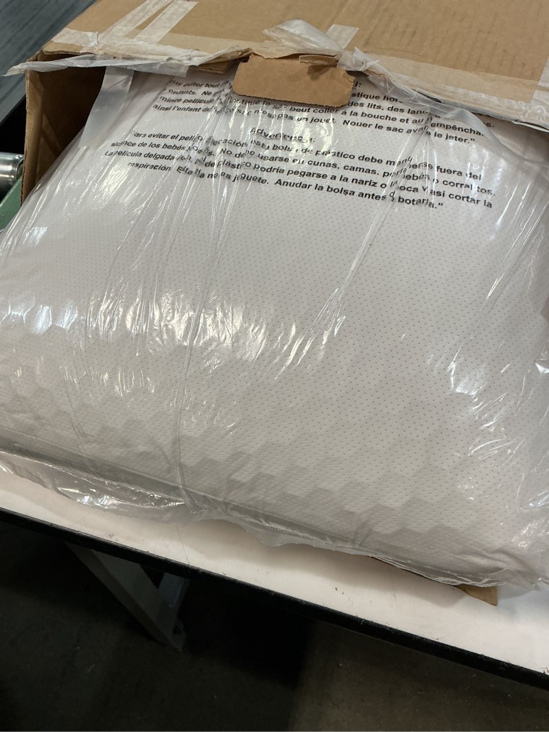 Condition photo showing Good Condition for purple harmony pillow – talalay latex foam cooling pillow for combo or side sleepers, 360º hex gelflex grid for no-pressure support and luxurious weightless feel - standard, medium feel, tall height standard – tall