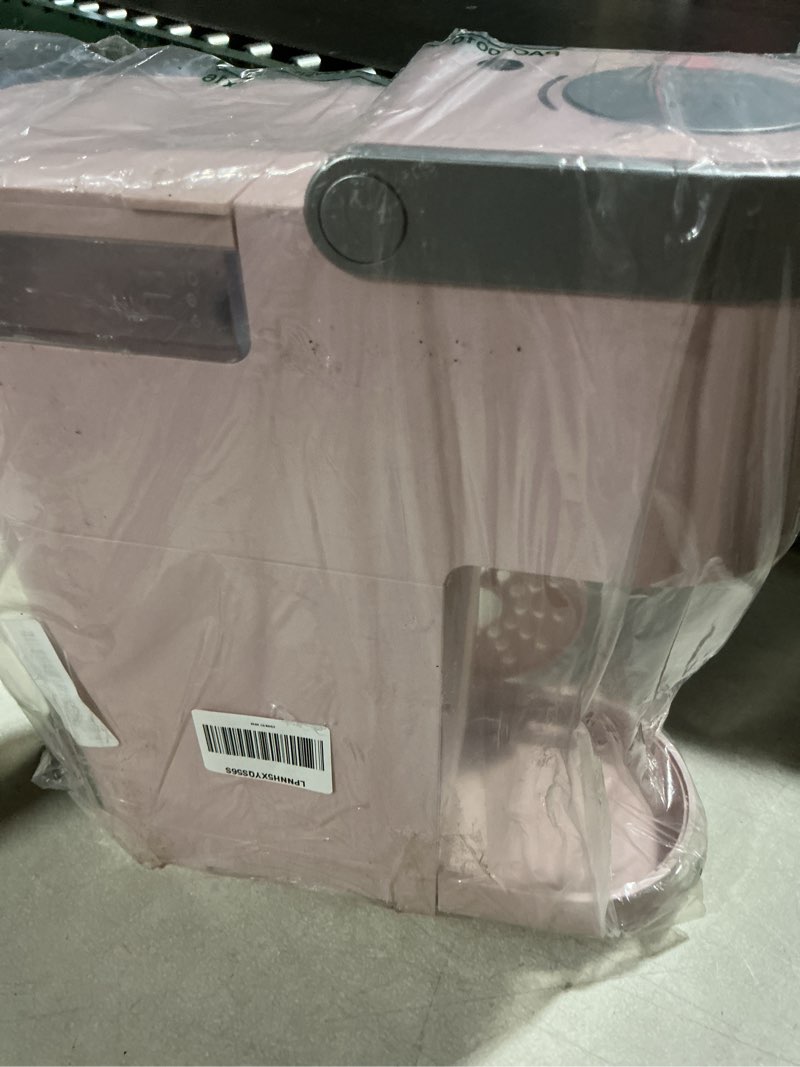 Condition photo showing As Is for Keurig K-Mini Single Serve K-Cup Pod Coffee Maker, 6 to 12oz Brew size, with Cord Storage, Perfect for Small Spaces, Dusty Rose