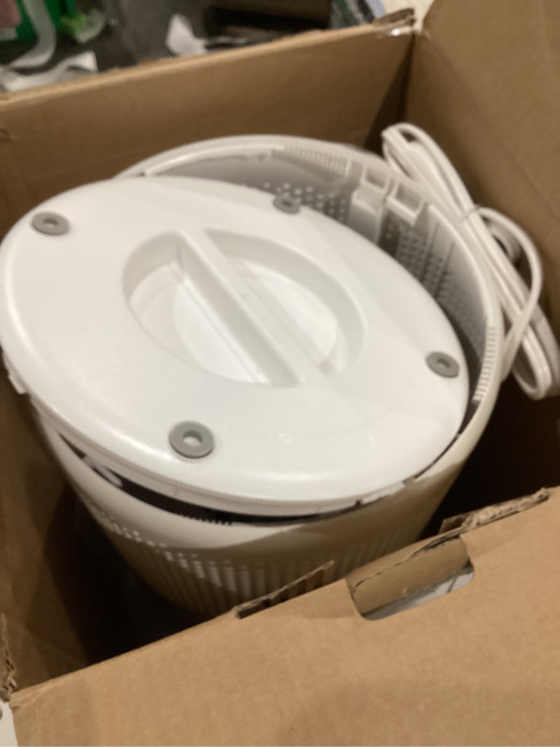 Condition photo showing Good Condition for LEVOIT Air Purifier for Home Allergens Pet Hair in Bedroom, Covers Up to 1073 ft² by 56W High Torque Motor, AHAM VERIFIDE, 3-in-1 Filter with HEPA Sleep Mode, Remove Dust Smoke Odor, Core300-P, White White Core 300-P 1Pack