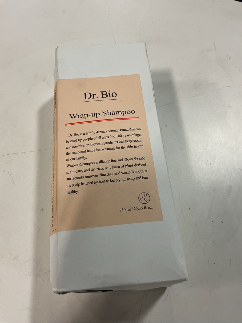 Condition photo showing New/Like New for Wrap-Up Shampoo, Hydrating and Soothing Hair Shampoo with Probiotcs and Cica, Hair and Scalp Care for Sensitive Scalp, Smooth and Shiny Hair, Vegan, Silicone & Paraben Free, Korean Hair Care
