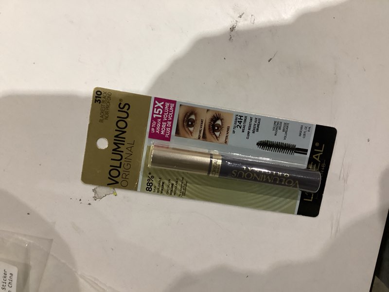Condition photo showing New/Like New for L'Oreal Voluminous Originals Bold Volume Building Mascara 310 Blackest Black
