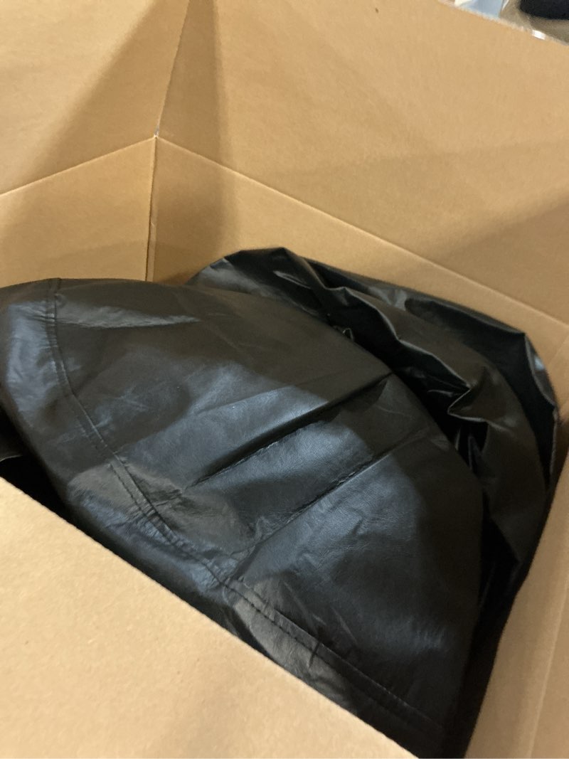 Condition photo showing Good Condition for Explore Land Tire Covers 4 Pack - Tough Wheel Protector for Truck, SUV, Trailer, Camper, RV Universal Fits Tire Diameters 32-34.75 inches, Black Black XL (Fits Tire Diameters 32''-34.75'')