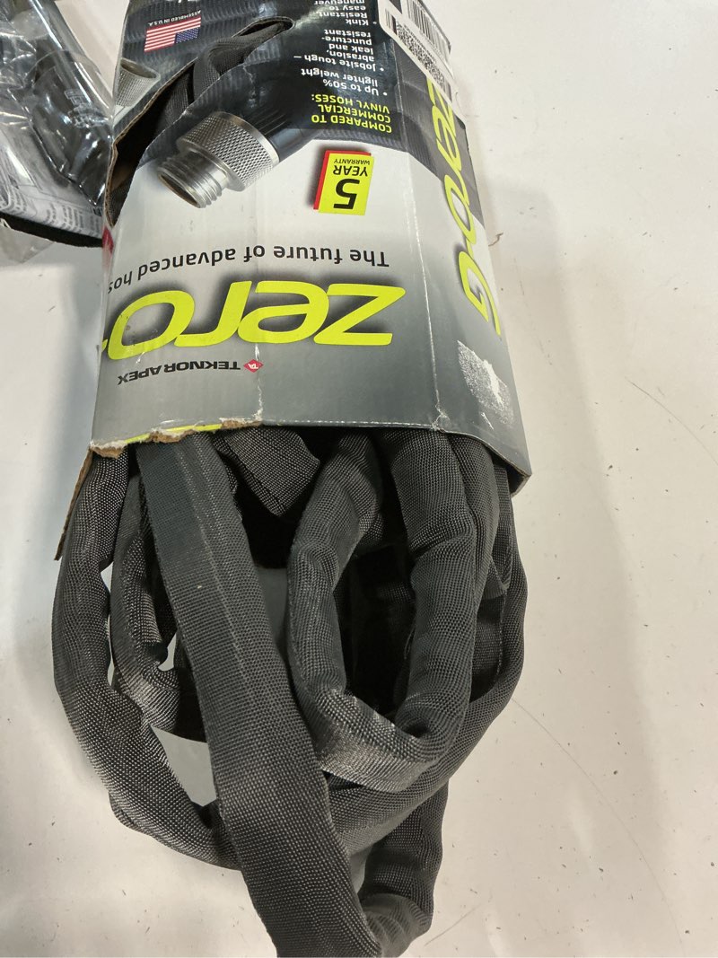 Condition photo showing Good Condition for zero-g teknor apex 5/8-in x 25-ft premium-duty kink free woven gray hose