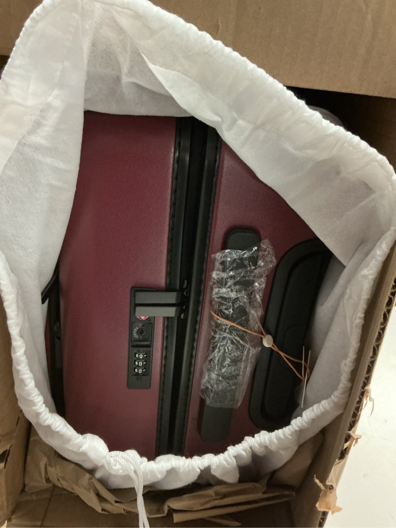 Condition photo showing As Is for Carry-On & Large Check-In Suitcase Bundle, Black(similar)