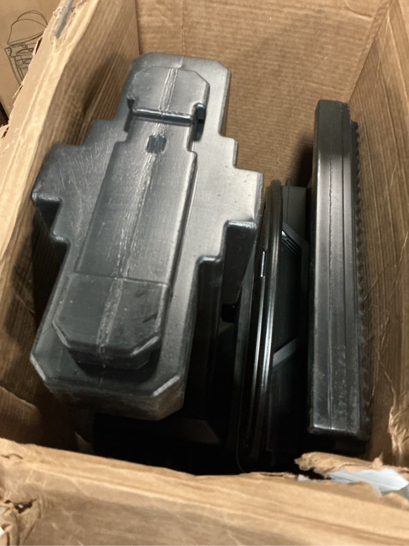 Condition photo showing Good Condition for architectural mailboxes grand haven plastic, mailbox and post kit, black extra large