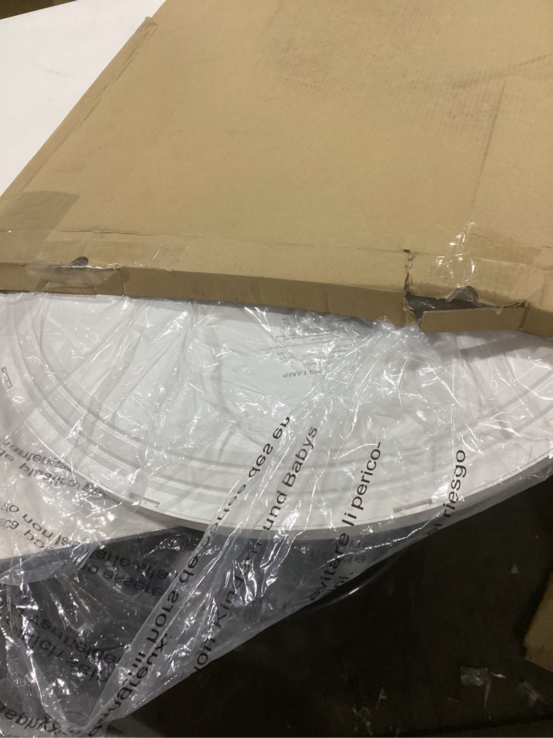 20Inch Big Dimmable Flush Mount LED Ceiling Light Fixture, 3000K-4500K-6000K 3 Color Selectable Ceil