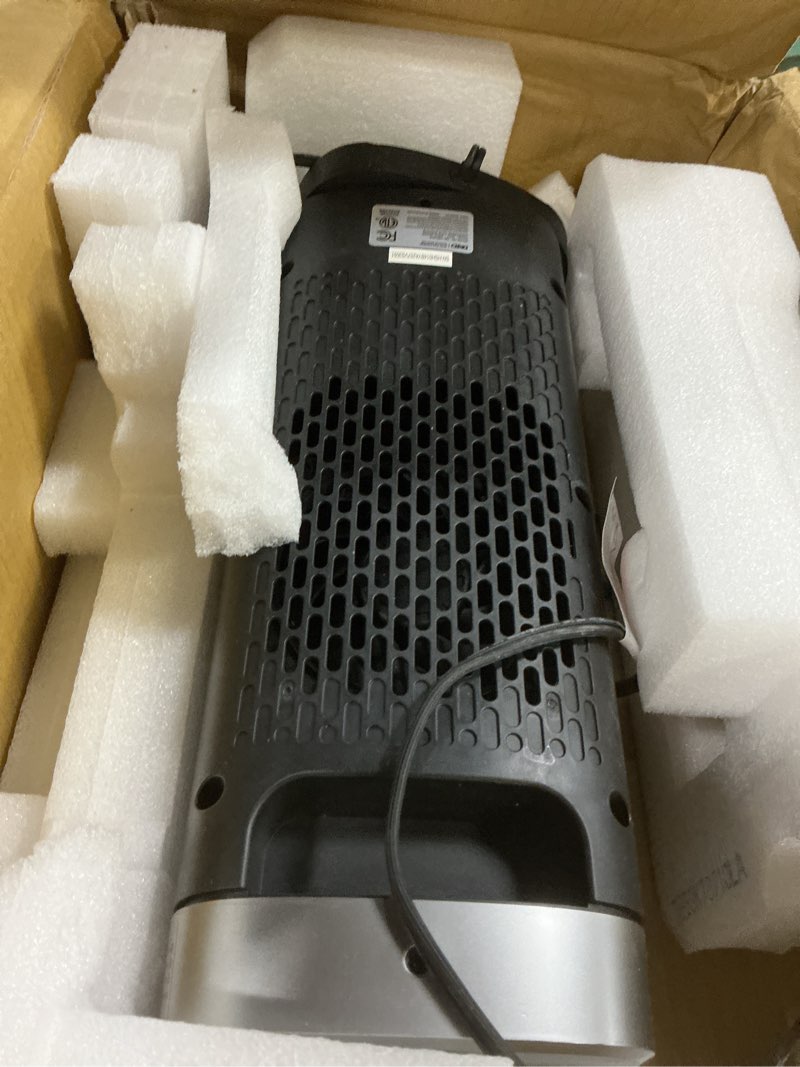 Condition photo showing As Is for DREO Space Heaters for Indoor Use, Fast Heating Portable Heaters with Remote, Large PTC Ceramic Electric for Bedroom, 12H Timer, 70° Oscillation, Overheat Protection, 1500W Safety Heat for Home Office