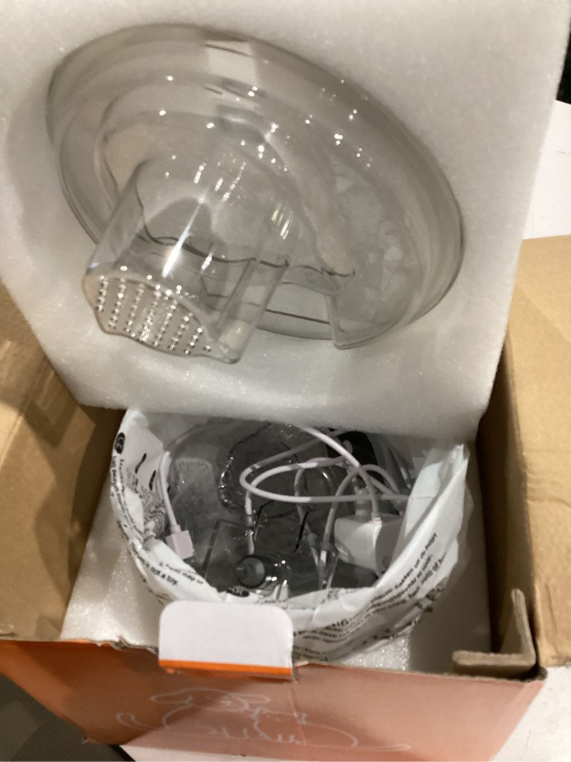 Condition photo showing Good Condition for ultra-quiet clear glass pet fountain - 70oz/2.1l for small dogs & cats,automatic water dispenser with 3-stage filter & 3 spray heads | dishwasher safe,indoor use water fountain