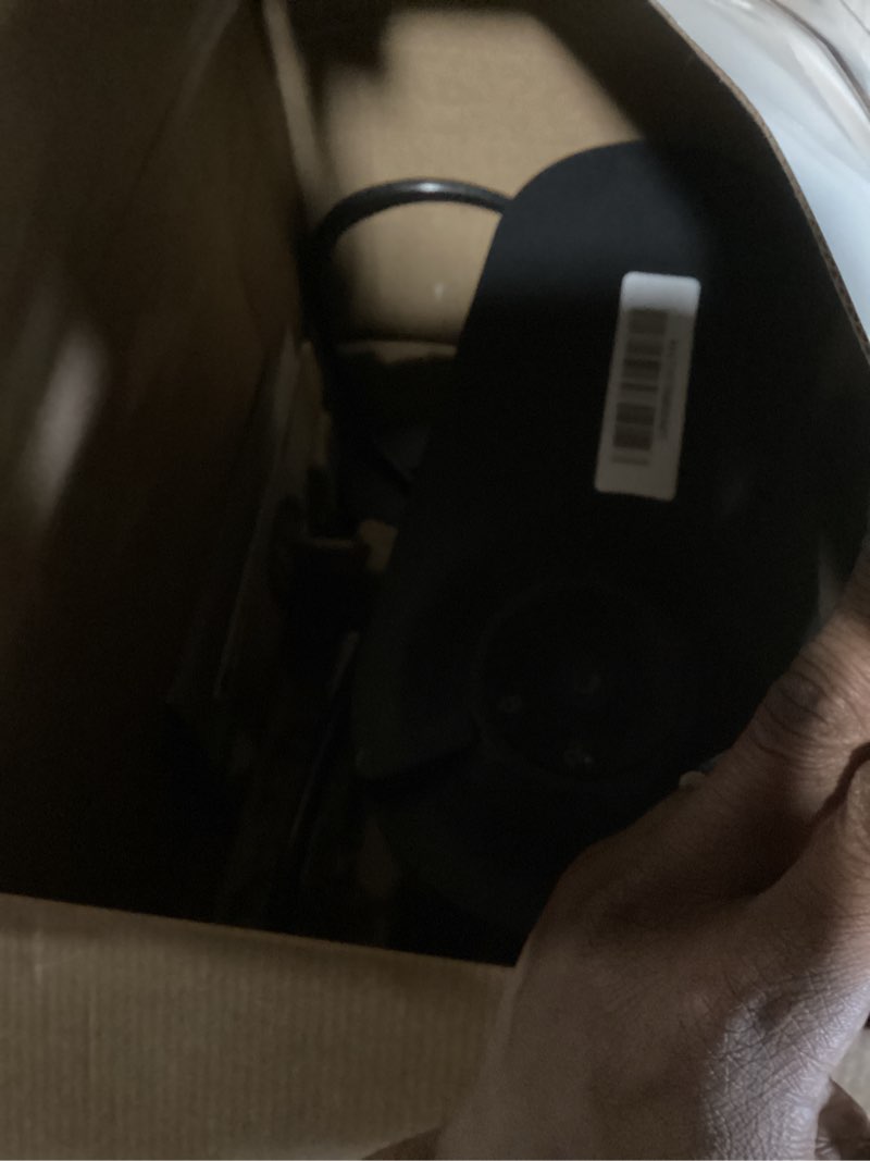 Condition photo showing As Is for nespresso vertuo pop+ coffee and espresso machine by de'longhi, liquorice black machine only liquorice black