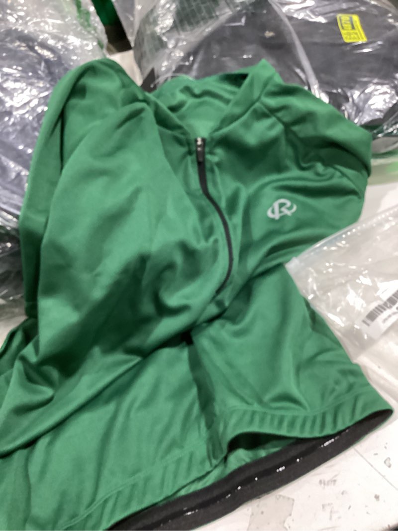 Condition photo showing Good Condition for similar to rotto cycling jersey mens bike shirt short sleeve gradient color series large d2 darkgreen