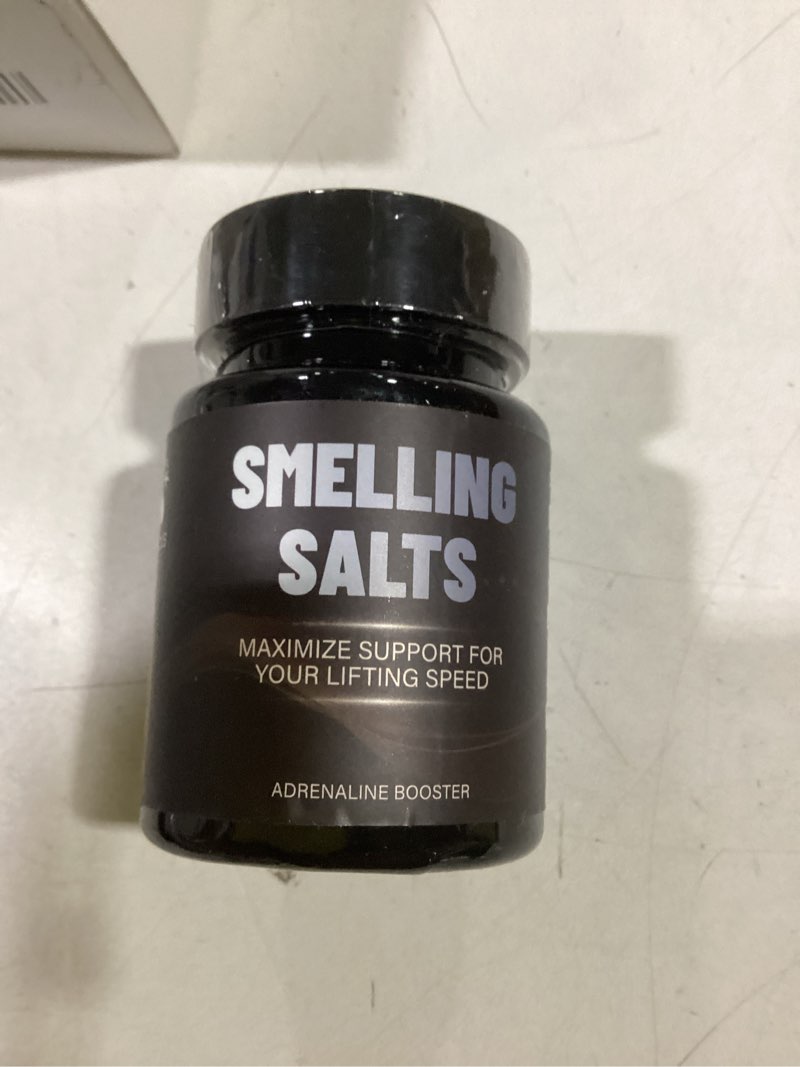 Condition photo showing New/Like New for Powerful Salts Boosts Energy, Activate Before Smelling, Suitable for Athletes Powerlifting, Hockey, Fitness, Football, Provide Energy, Stimulate Motivation, Indoor & Outdoor
