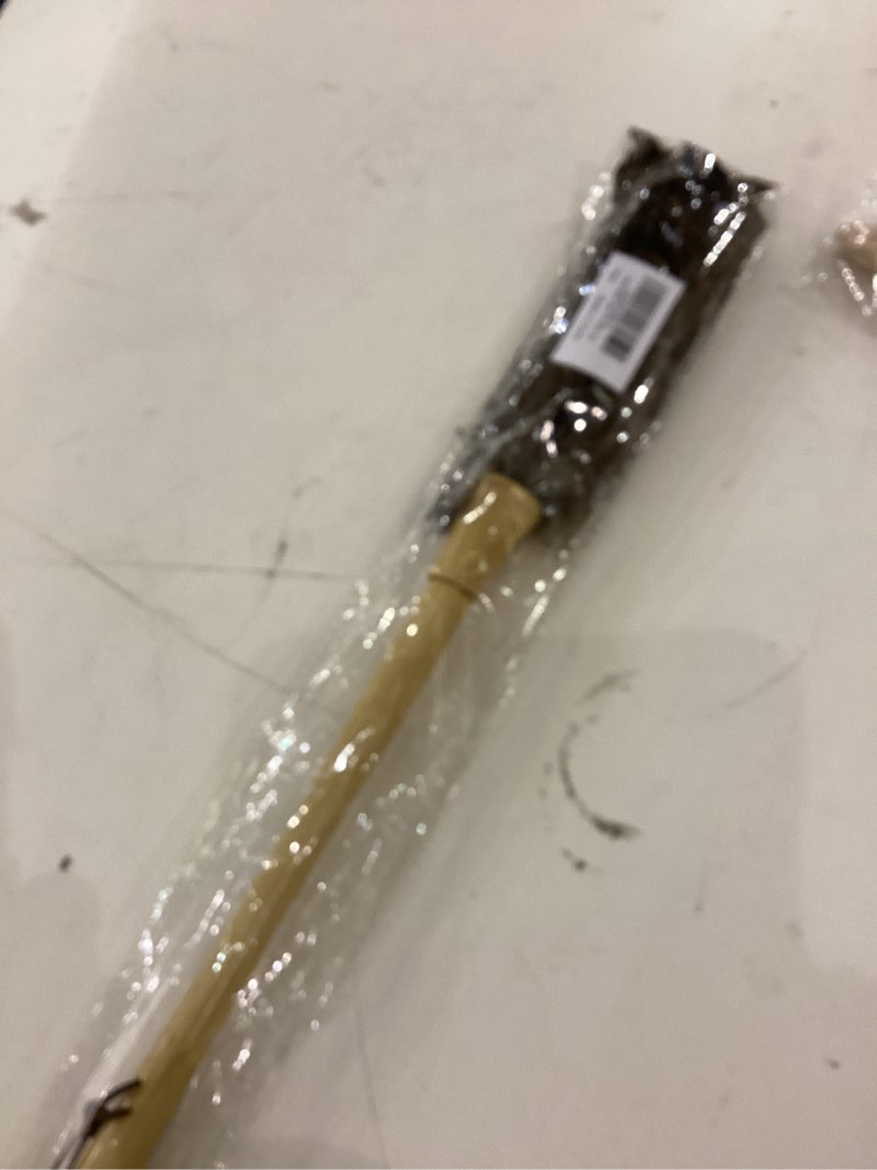 Ostrich Feather Duster with 18.9-Inch Handle, Indulge in Effortless Elegance with Premium Reusable D