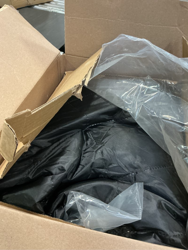 Condition photo showing Good Condition for Winter Garage Door Screen,16 x 7Ft Garage Door Insulation Kit 2 Car, Magnetic Thermal Insulated Garage Cover Curtain,Heavy Duty Garage Privacy Screen, Weatherproof Soundproof, Blackout 16x7FT