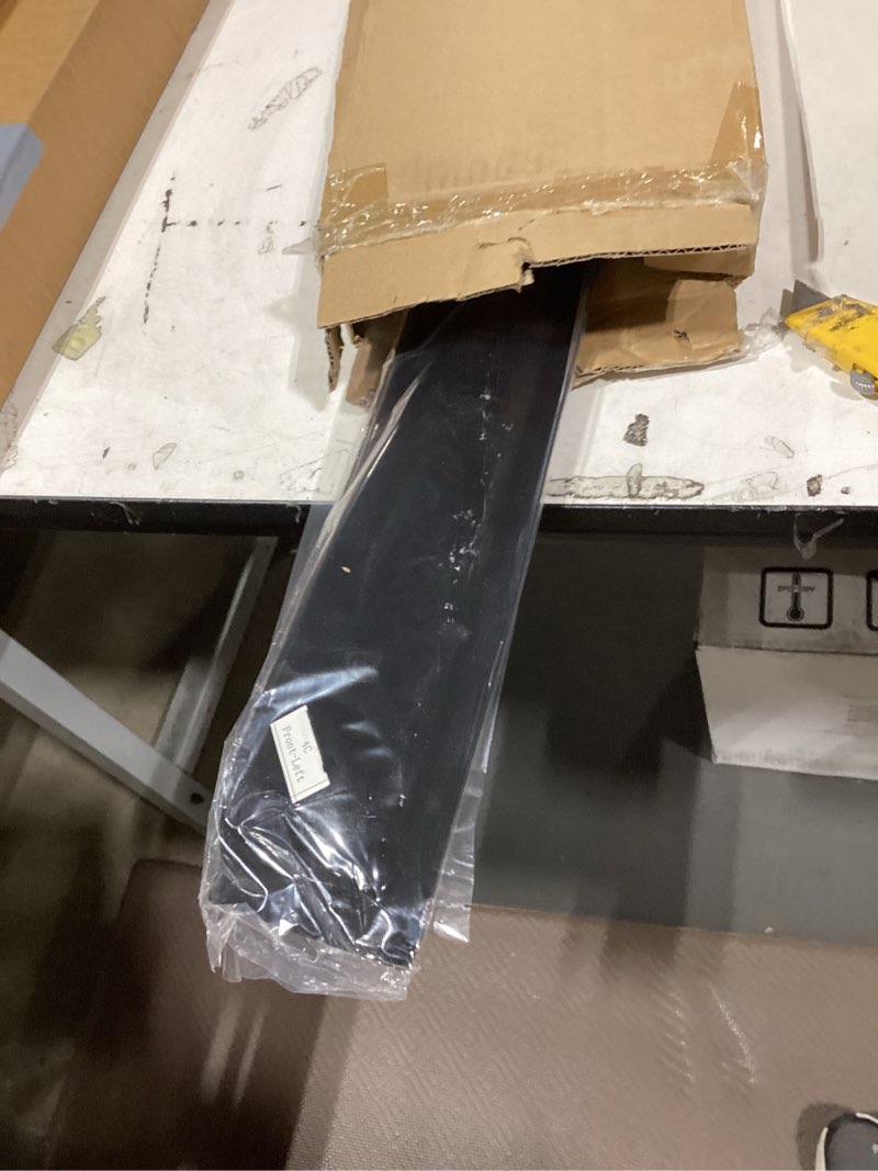 Condition photo showing Good Condition for similar product in-channel window rain guards fit for chevy colorado/gmc canyon 2015-2022 crew cab extra durable window deflectors vent visors shades car accessories visors rain guards -4 pcs 2015-2022 chevy colorado/gmc canyon crew cab