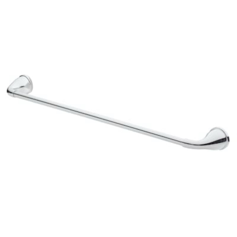 Project Source Dover 24-in Chrome Wall mount Single Towel Bar