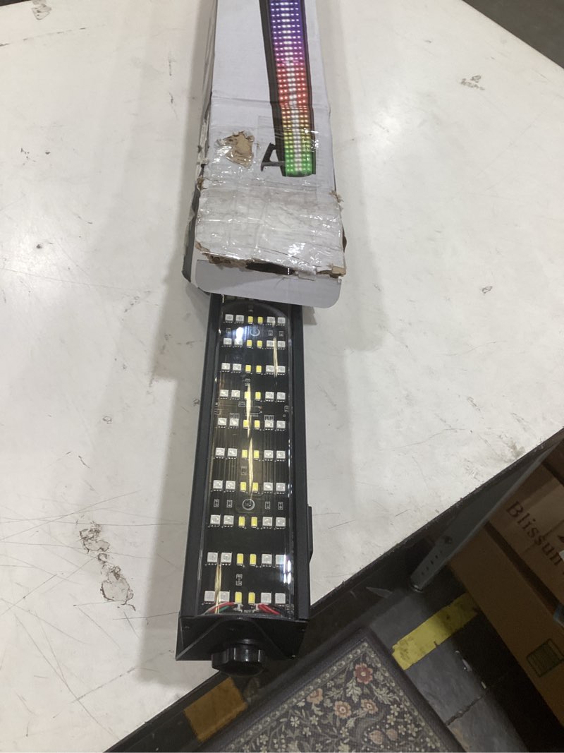 Condition photo showing Good Condition for 100w led stage light bar - oppsk 288leds rgbw dj bar light strobe by dmx master-slave control chasing function pixel mapping uplights for party stage events live show club concert christmas