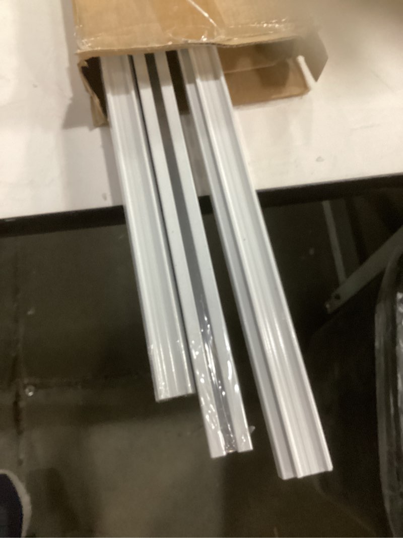 Condition photo showing Good Condition for Jos & Haz Ceiling Curtain Track Set – 3ft-13ft / 4 Meter – Premium Heavy Duty Curtain Track, Ceiling Mount and Wall Mount for Room Divider, Living Room, Bedroom, Office | Premium Heavy Duty, Curtain Track, Room Divider, Living Room, Bedroom, Office White 3 - 13 ft