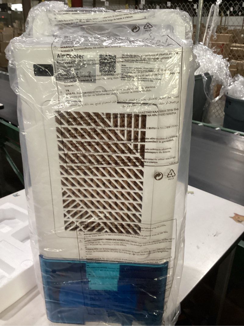 Condition photo showing As Is for WICOLO Portable Air Conditioners, 3-IN-1 Swamp Cooler, Evaporative Air Cooler,Remote & Touch Control, 90°+90° Oscillation,LED Screen, Air Coolong Fan for Outdoor Indoor FK2408Y