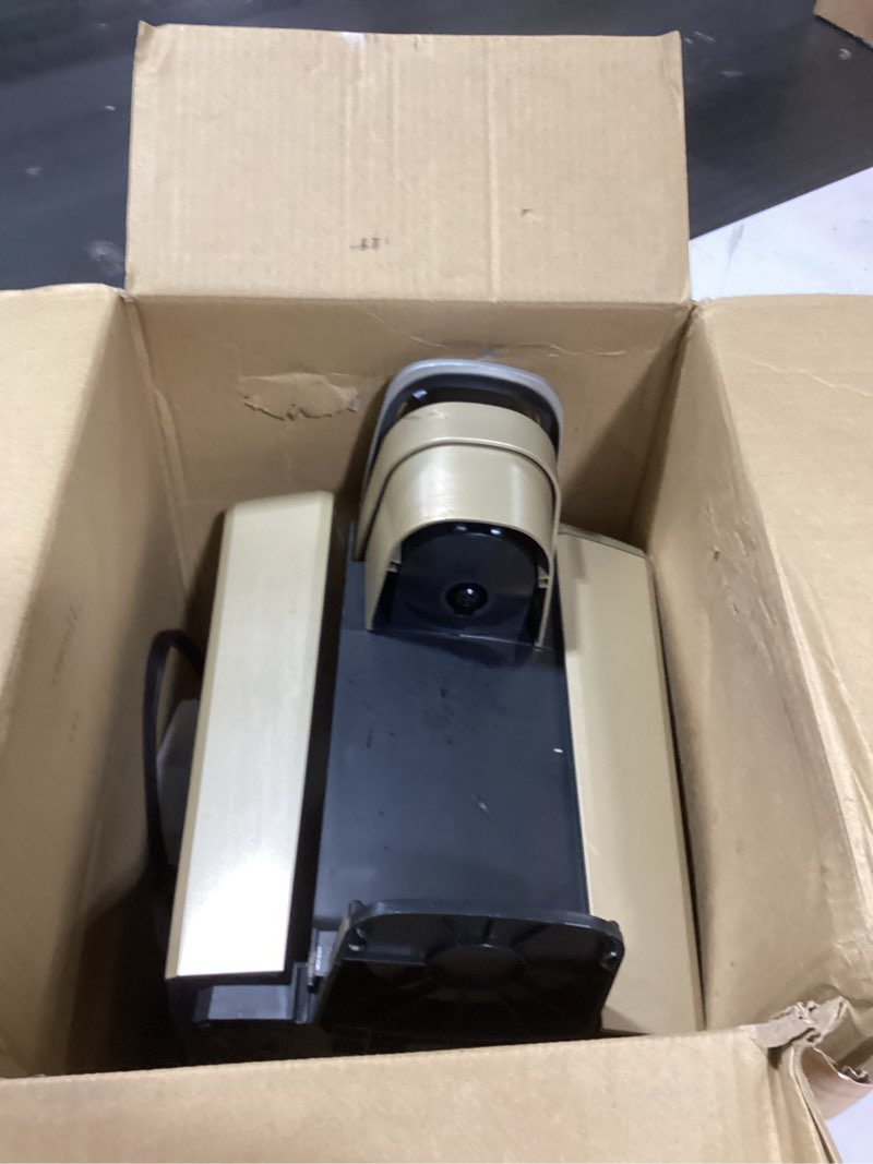 Condition photo showing As Is for Keurig K-Elite Single Serve K-Cup Pod Coffee Maker, with Strength and Temperature Control, Iced Coffee Capability, 8 to 12oz Brew Size, Programmable, Brushed Gold