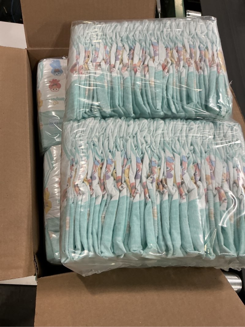 Condition photo showing New/Like New for Pampers Diapers - Baby Dry - Size 2, 112 Count, Absorbent Disposable Infant Diaper (Packaging May Vary) Size 2 112