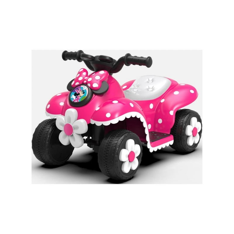 6V Minnie Mouse Quad, Battery Powered Ride-on