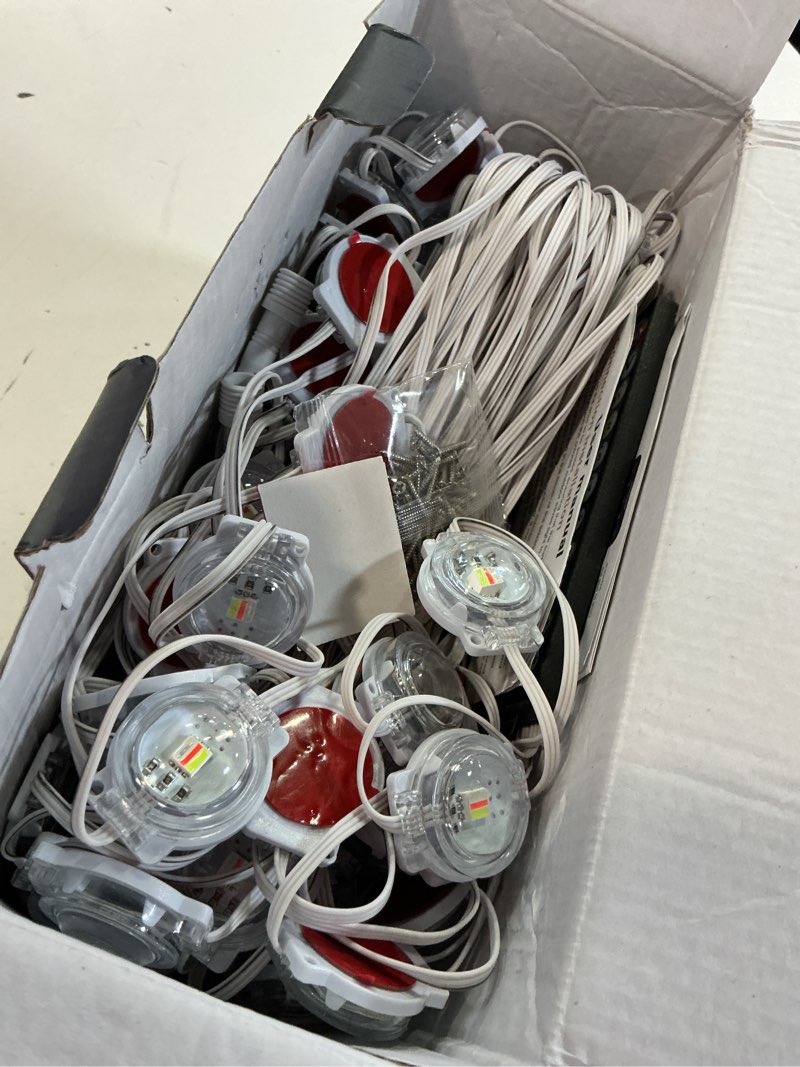 Condition photo showing Good Condition for letianpai 300ft permanent outdoor lights,rgb eaves light with app control remote,diy scene modes ip67 waterproof under eave lighting,outdoor lights for decor,garden decor,house,party,holiday