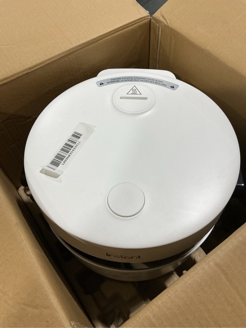 Condition photo showing As Is for Instant Pot 20-Cup Rice Cooker, Rice and Grain Multi-Cooker with Carb Reducing Technology without Compromising Taste or Texture, From the Makers of Instant Pot, Includes 8 Cooking Presets