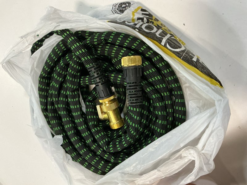 Condition photo showing Good Condition for flex-able hose xtreme 1-in x 50-ft kink free woven green hose